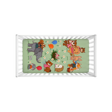  Crib Sheets - Animal Friends in a Circle